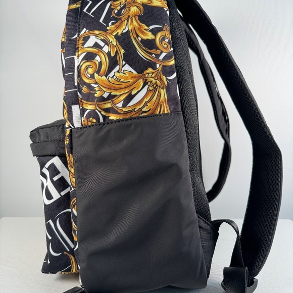 Versace Jeans Couture Baroque Print Backpack - Picture 2 of 12